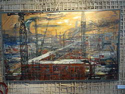 Evald Okas. Linn ja maa