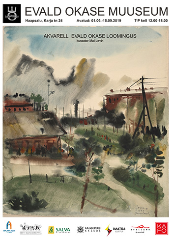 Akvarell Evald Okase loomingus