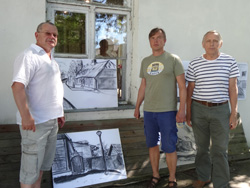 Haapsalu vanalinna joonistamine