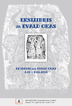 Eksliibris ja Evald Okas