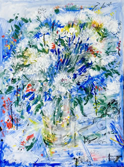 E.Okas. Valged lilled