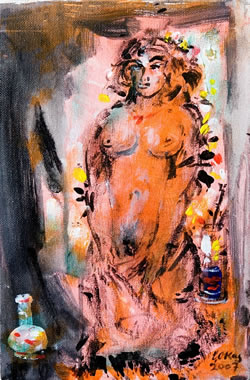 E.Okas. Akt karahviniga